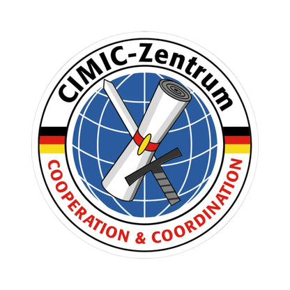 CIMIC BW (Germany) (Coat of Arms) STICKER Vinyl Kiss-Cut Decal 3 Inch White - The Sticker Space