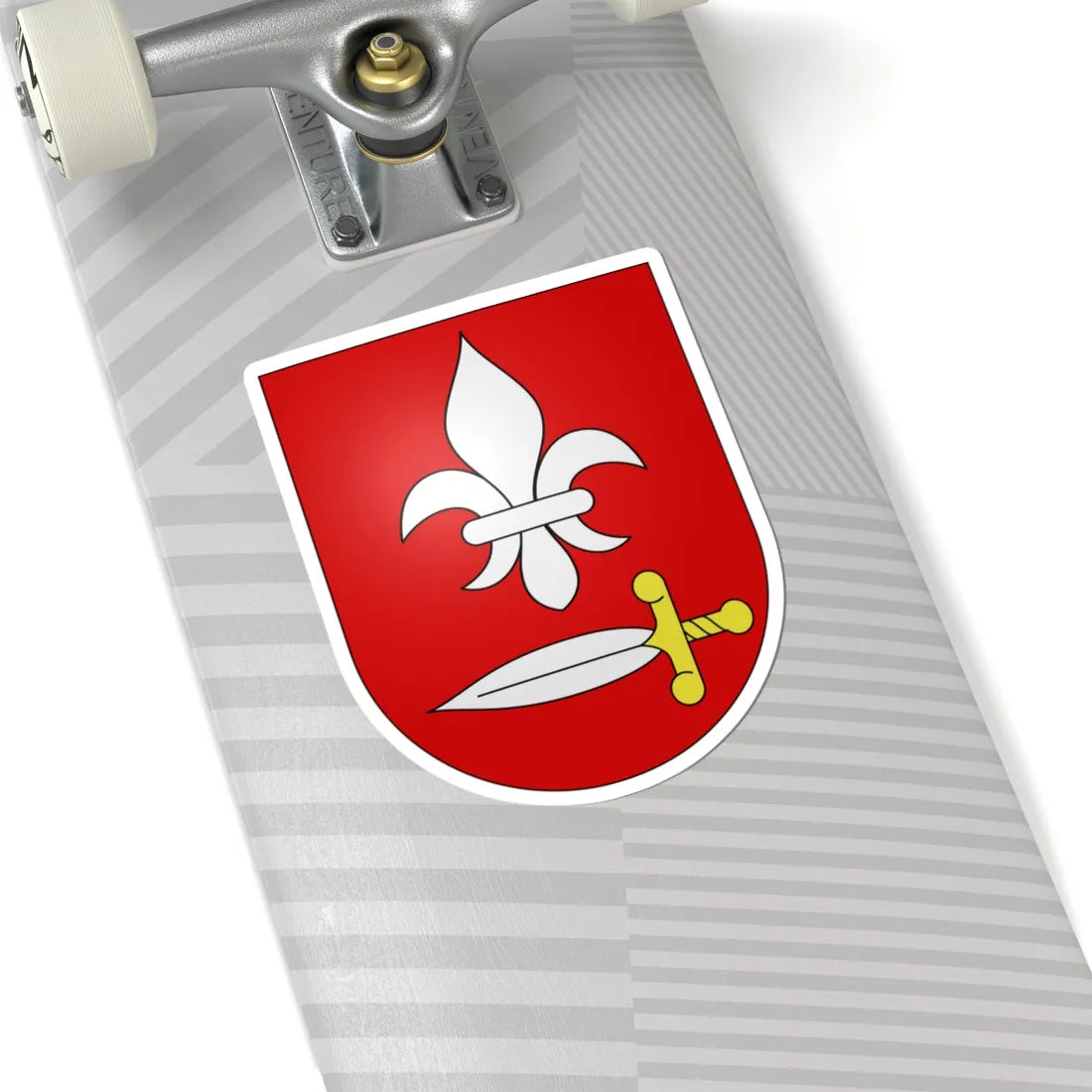 Cimo-coat of arms (Switzerland) (Coat of Arms) STICKER Vinyl Kiss-Cut Decal - The Sticker Space