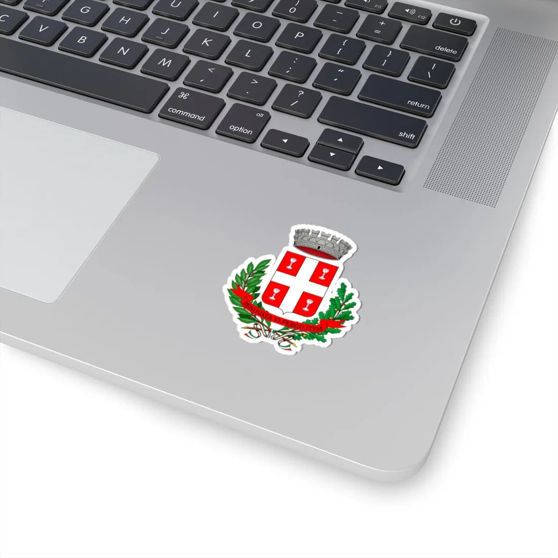 Cinaglio-Stemma (Italy) (Coat of Arms) STICKER Vinyl Kiss-Cut Decal - The Sticker Space