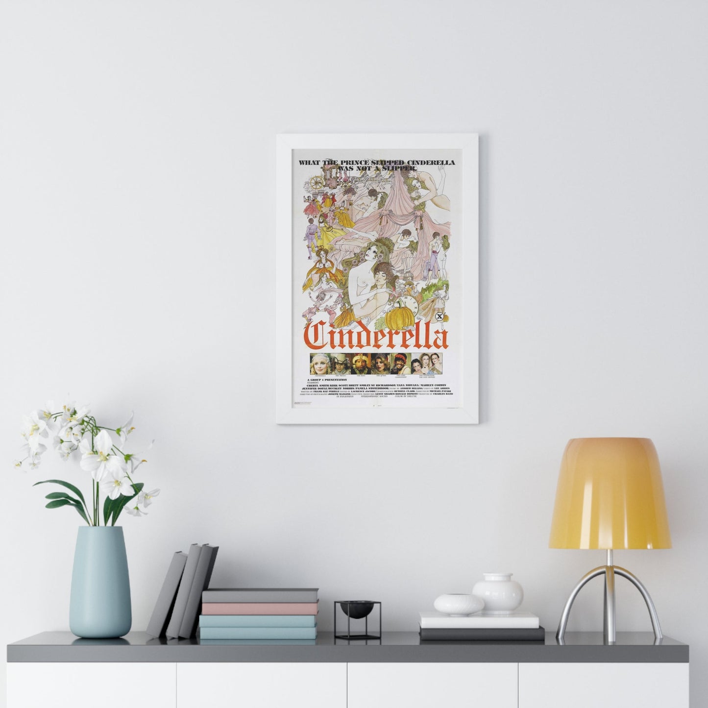 CINDERELLA 1977 - Framed Movie Poster-The Sticker Space