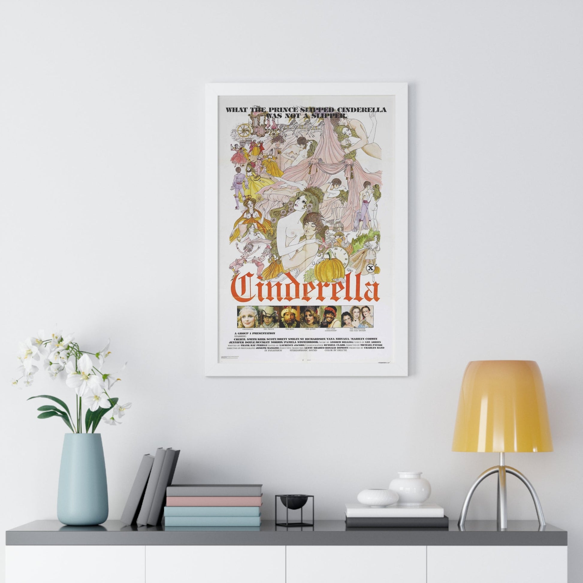 CINDERELLA 1977 - Framed Movie Poster-The Sticker Space