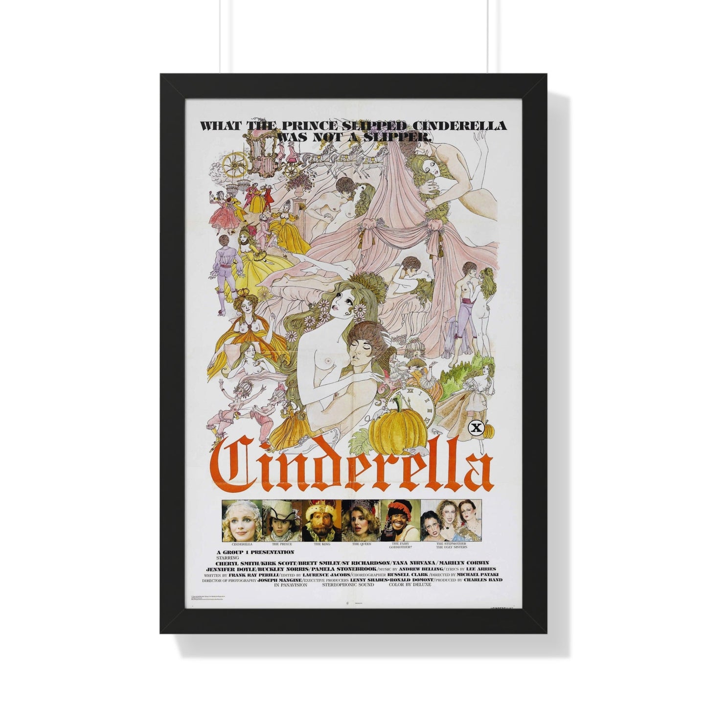 CINDERELLA 1977 - Framed Movie Poster-20" x 30"-The Sticker Space