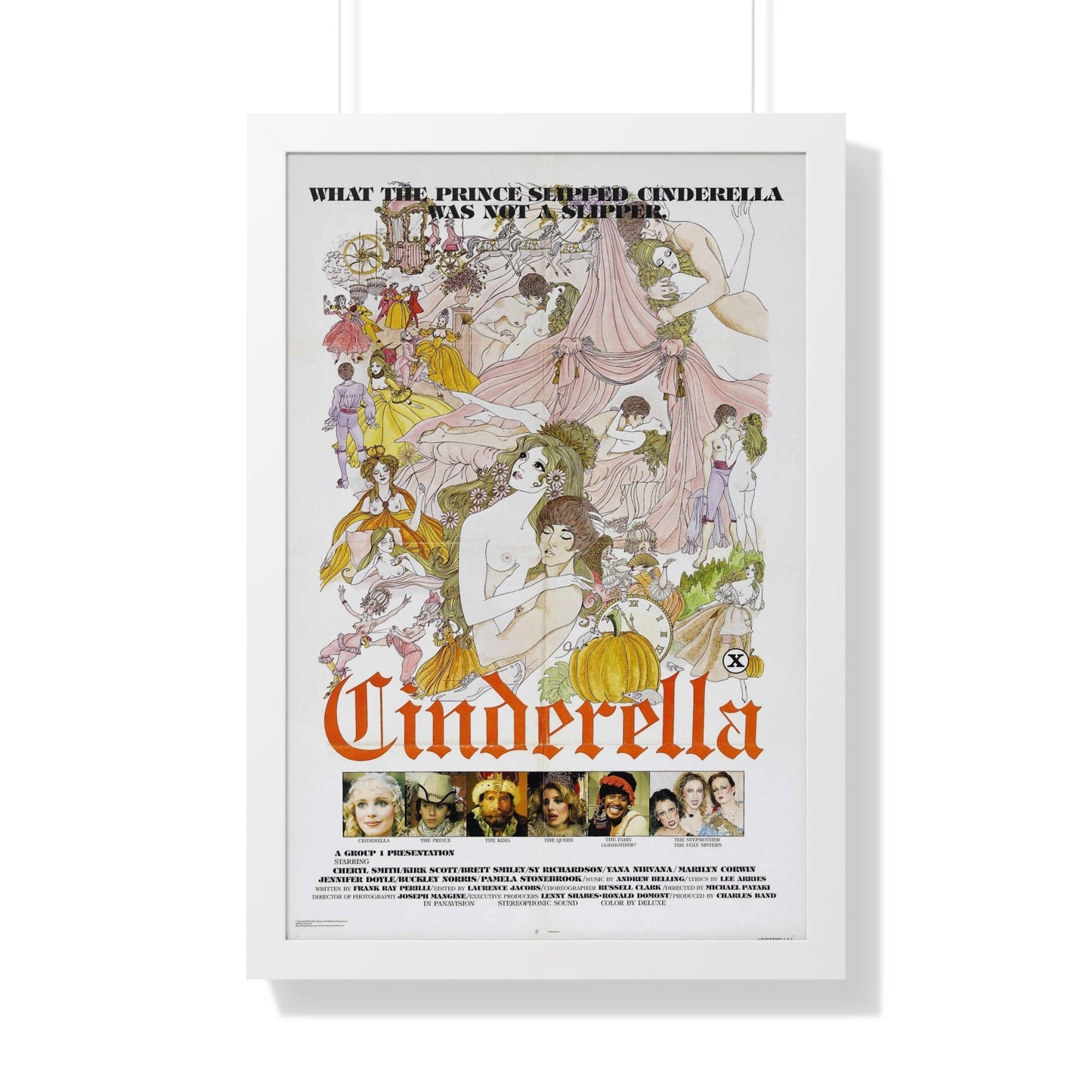 CINDERELLA 1977 - Framed Movie Poster-20" x 30"-The Sticker Space