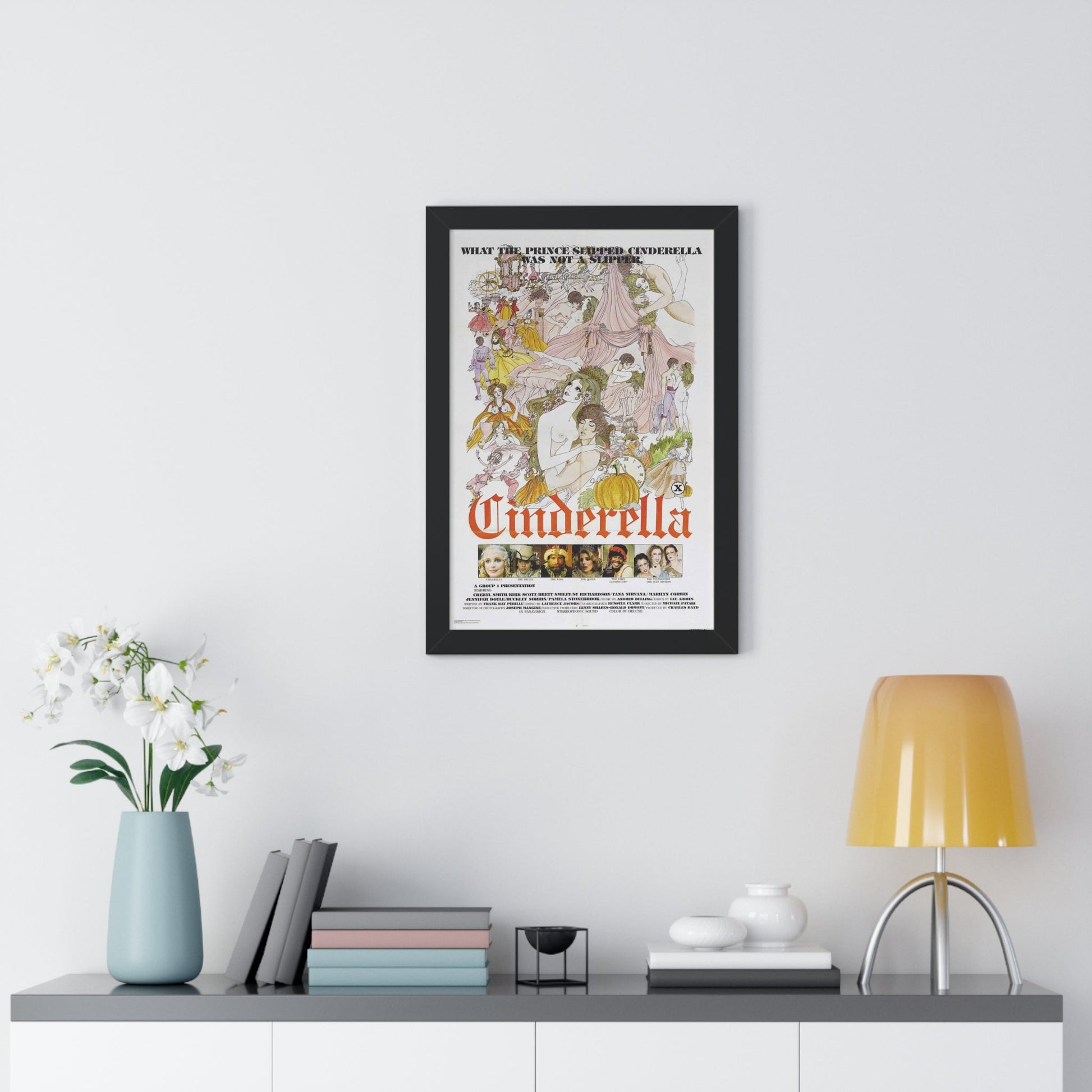 CINDERELLA 1977 - Framed Movie Poster-The Sticker Space