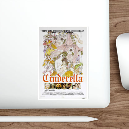 CINDERELLA 1977 Movie Poster STICKER Vinyl Die-Cut Decal-The Sticker Space