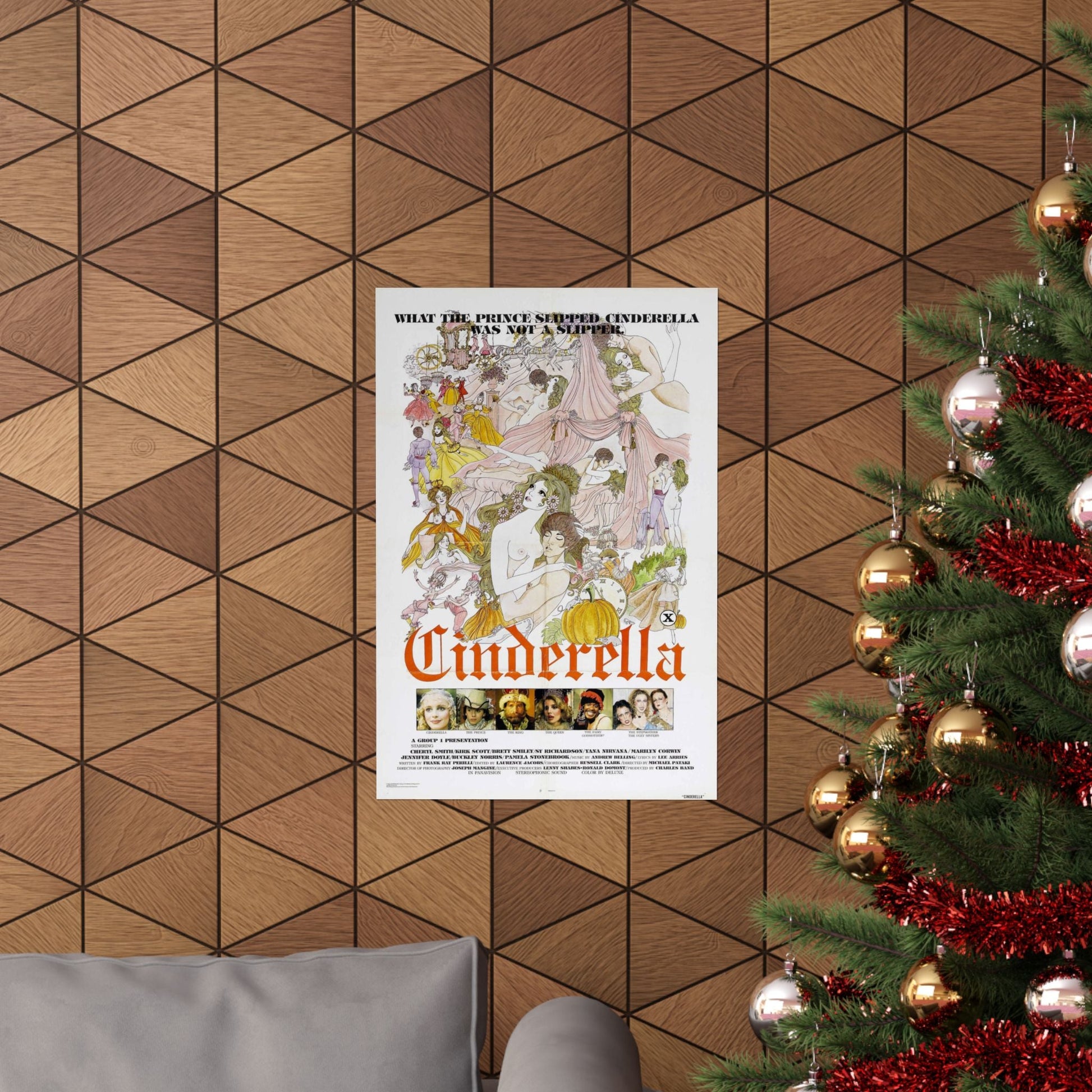 CINDERELLA 1977 - Paper Movie Poster-The Sticker Space