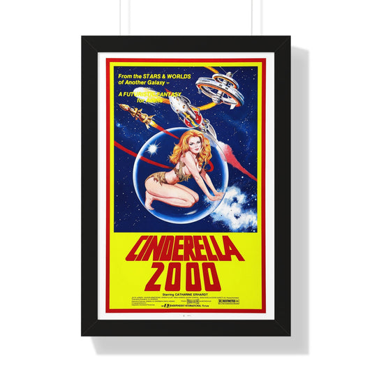 CINDERELLA 2000 1977 - Framed Movie Poster-16″ x 24″-The Sticker Space