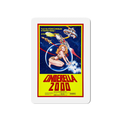 CINDERELLA 2000 1977 Movie Poster - Die-Cut Magnet-5" x 5"-The Sticker Space