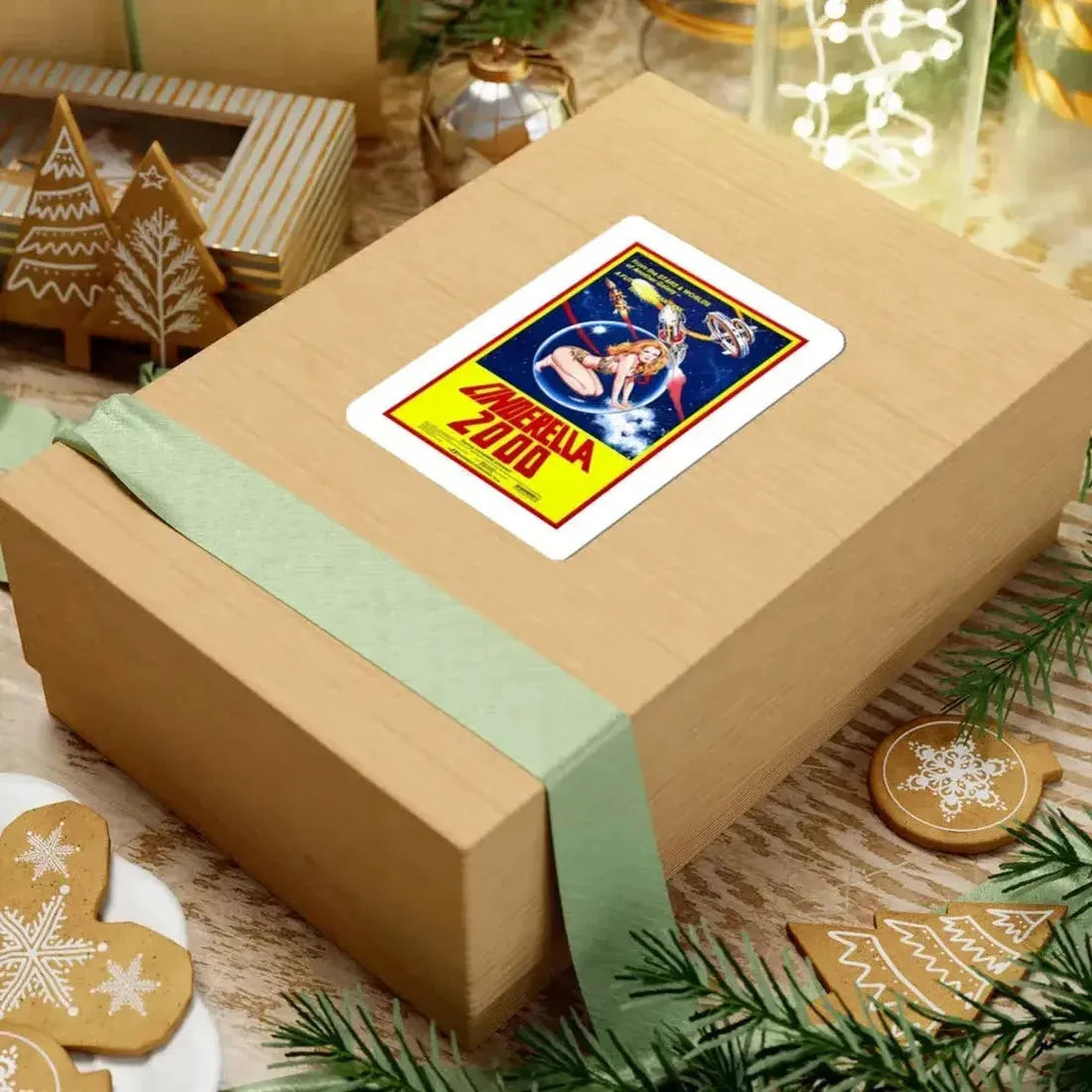 CINDERELLA 2000 1977 Movie Poster - STICKER Vinyl Kiss-Cut Decal - The Sticker Space