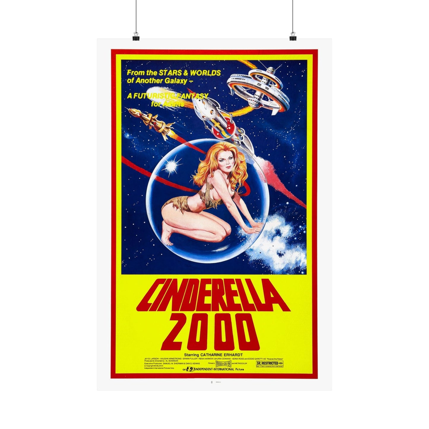 CINDERELLA 2000 1977 - Paper Movie Poster-24″ x 36″-The Sticker Space