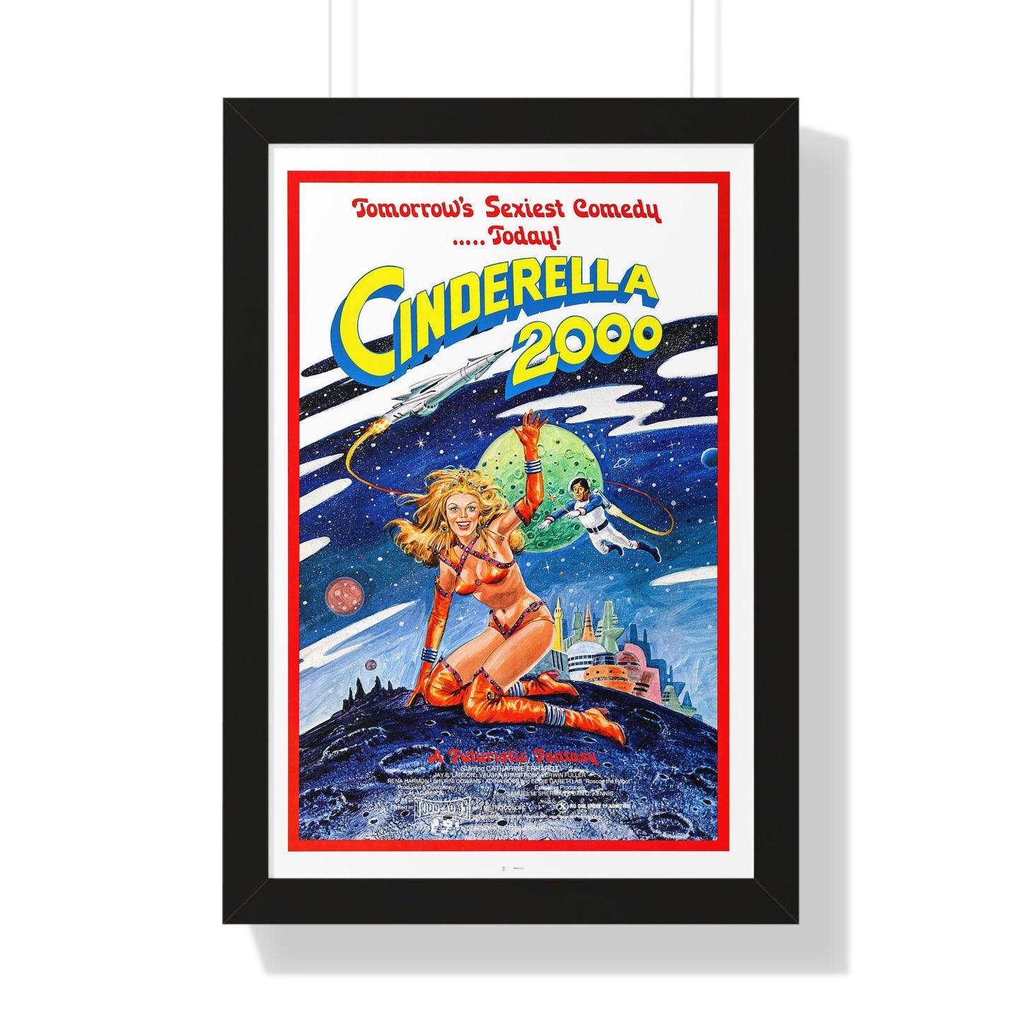 CINDERELLA 2000 (2) 1977 - Framed Movie Poster-16″ x 24″-The Sticker Space