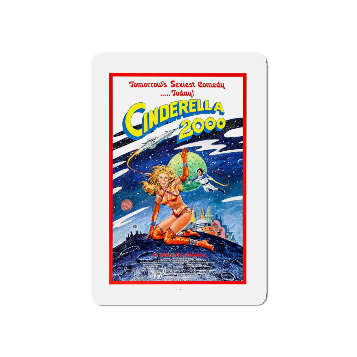 CINDERELLA 2000 (2) 1977 Movie Poster - Die-Cut Magnet-5" x 5"-The Sticker Space