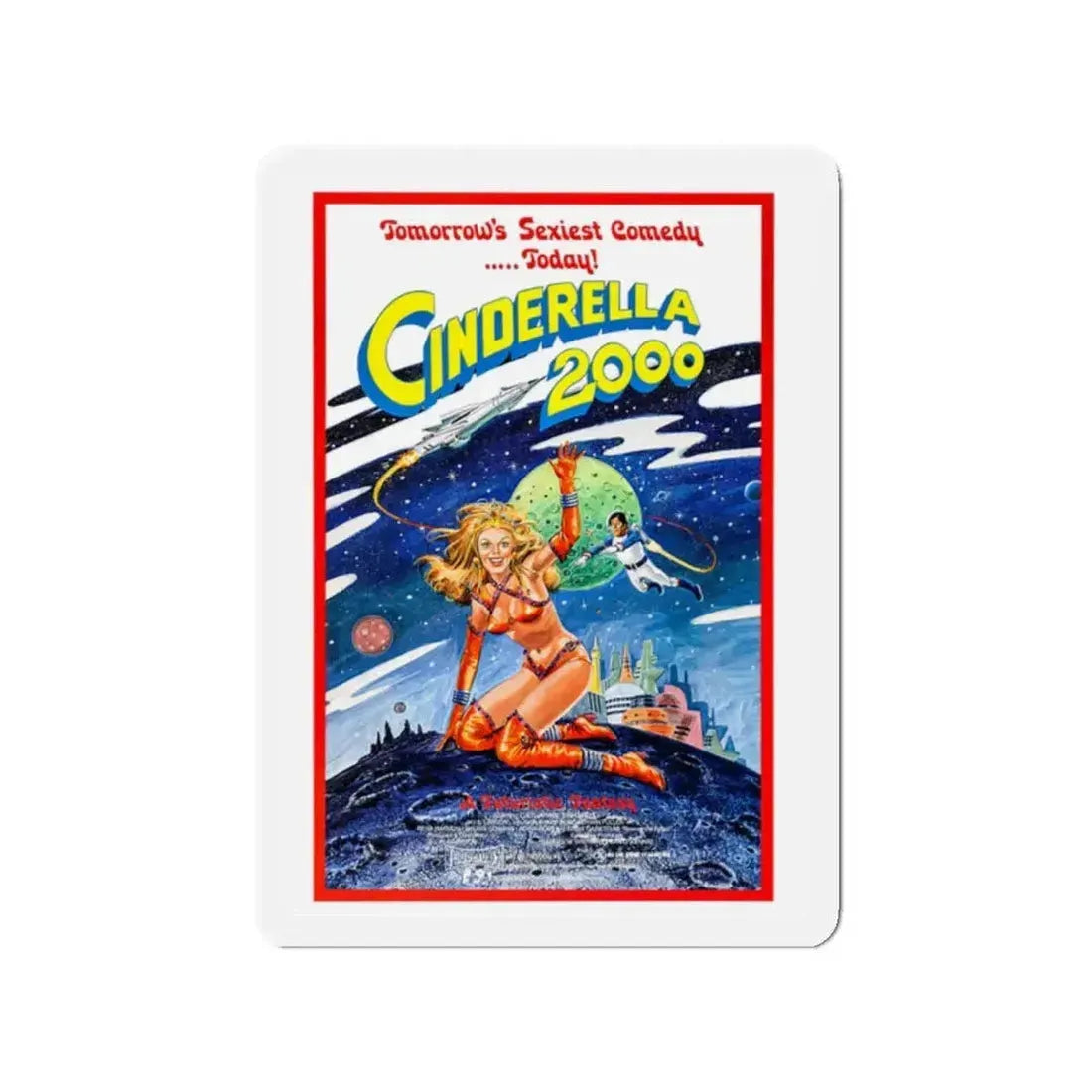 CINDERELLA 2000 (2) 1977 Movie Poster - Refrigerator Magnet - The Sticker Space