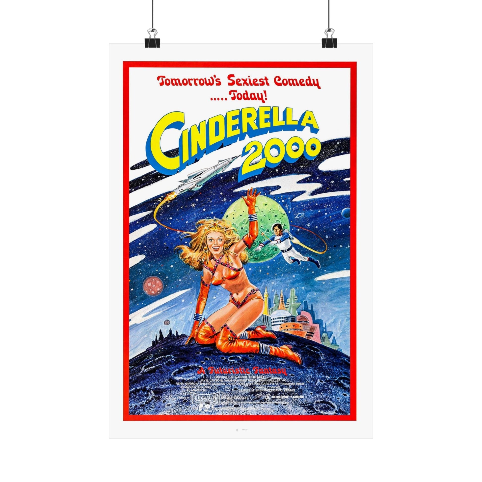 CINDERELLA 2000 (2) 1977 - Paper Movie Poster-12″ x 18″-The Sticker Space