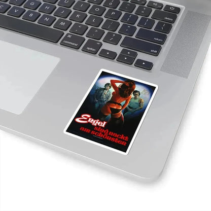 CINDY'S LOVE GAMES 1979 Movie Poster - STICKER Vinyl Kiss-Cut Decal - The Sticker Space