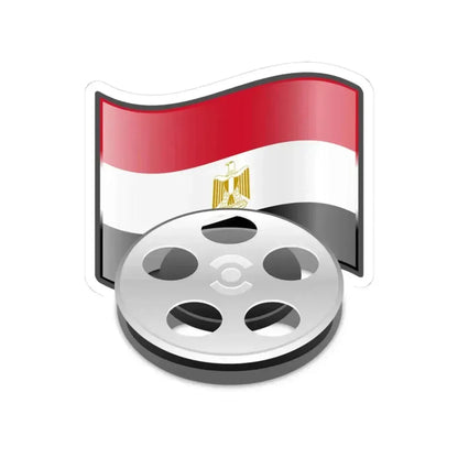 Cinema of Egypt (Egypt) STICKER Vinyl Kiss-Cut Decal 3 Inch White - The Sticker Space