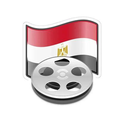 Cinema of Egypt (Egypt) STICKER Vinyl Kiss-Cut Decal 6 Inch White - The Sticker Space