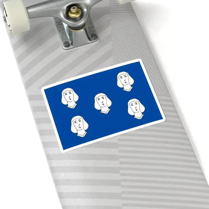 Cineyvlag (Belgium) STICKER Vinyl Kiss-Cut Decal - The Sticker Space