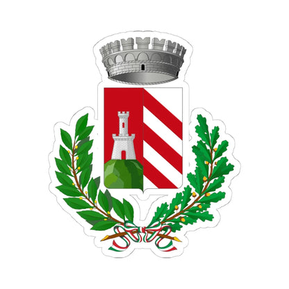 Cinto Euganeo-Stemma (Italy) (Coat of Arms) STICKER Vinyl Kiss-Cut Decal 6 Inch White - The Sticker Space