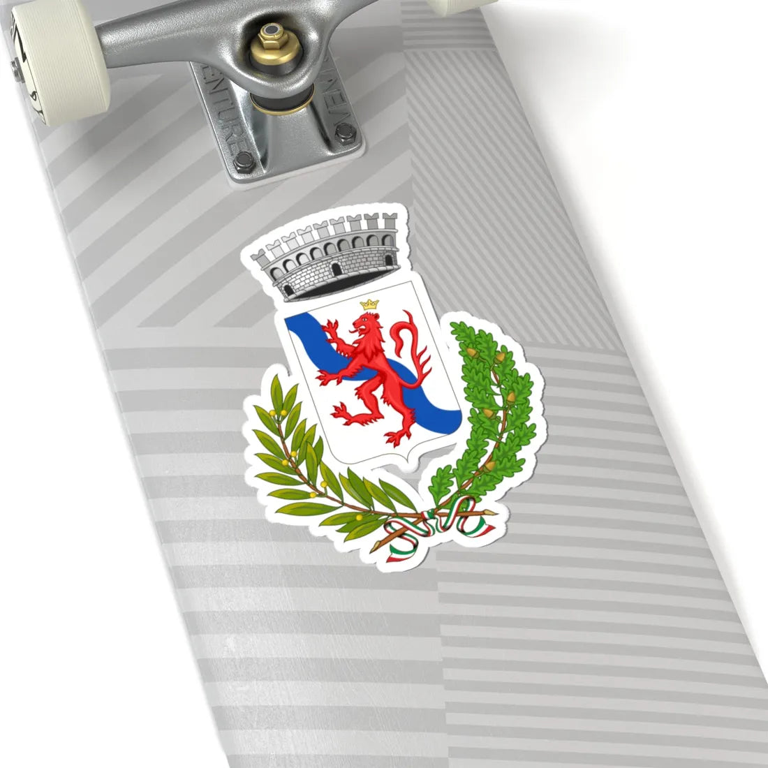 Cinzano-Stemma (Italy) (Coat of Arms) STICKER Vinyl Kiss-Cut Decal - The Sticker Space
