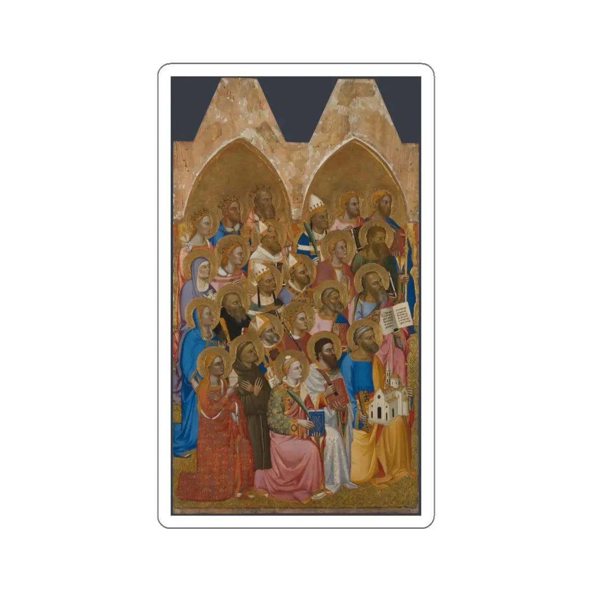 SKU:26709629621435645571 Sticker types:White Shape:Die-Cut Sizes:4" × 4"