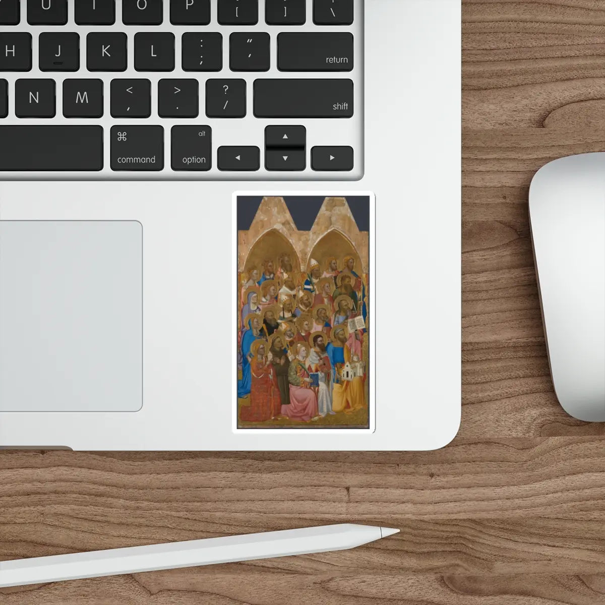 SKU:26709629621435645571 Sticker types:White Shape:Die-Cut Sizes:4" × 4"