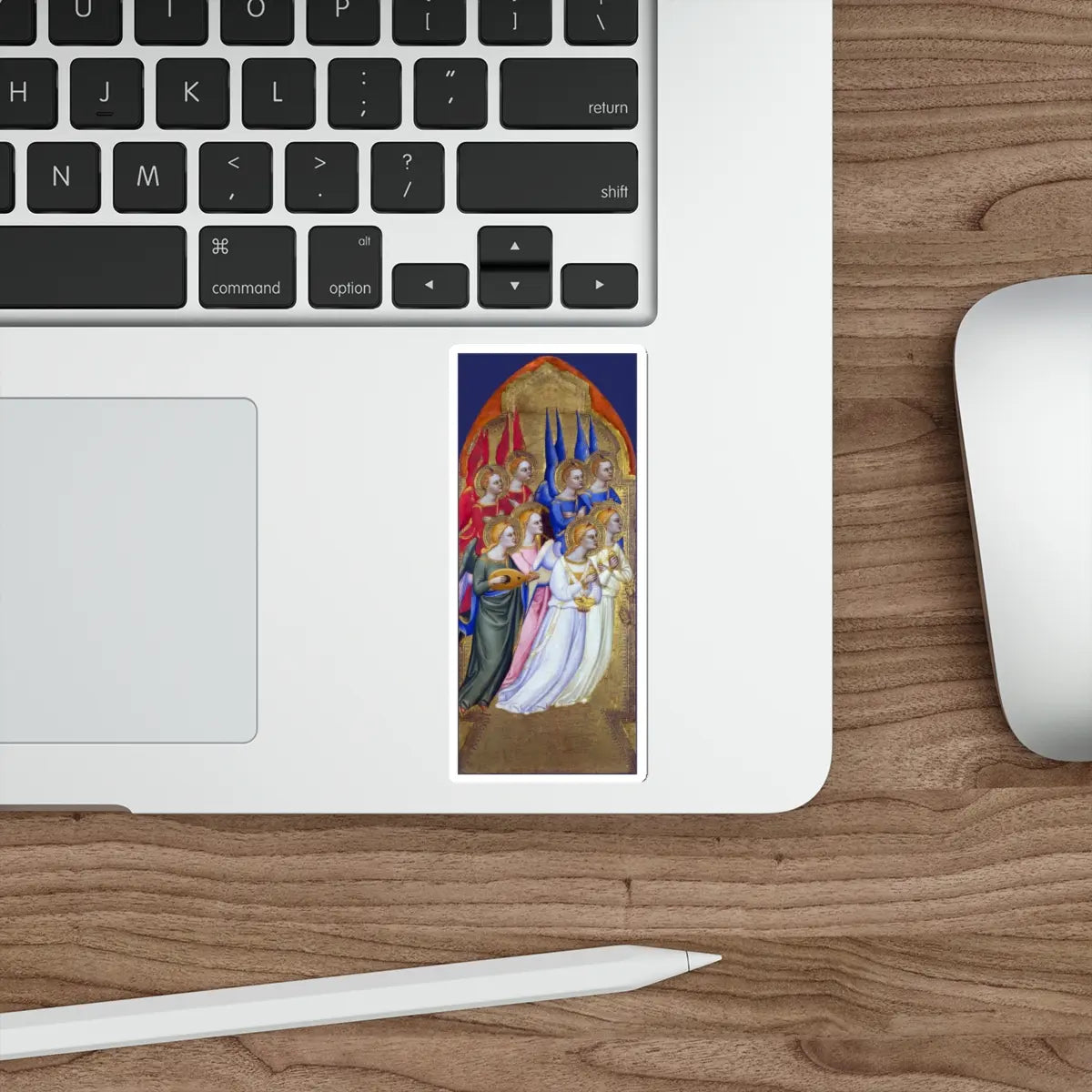 SKU:17899169481016067889 Sticker types:White Shape:Die-Cut Sizes:4" × 4"