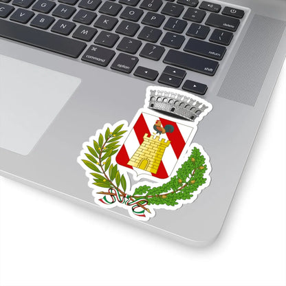 Cipressa-Stemma (Italy) (Coat of Arms) STICKER Vinyl Kiss-Cut Decal - The Sticker Space