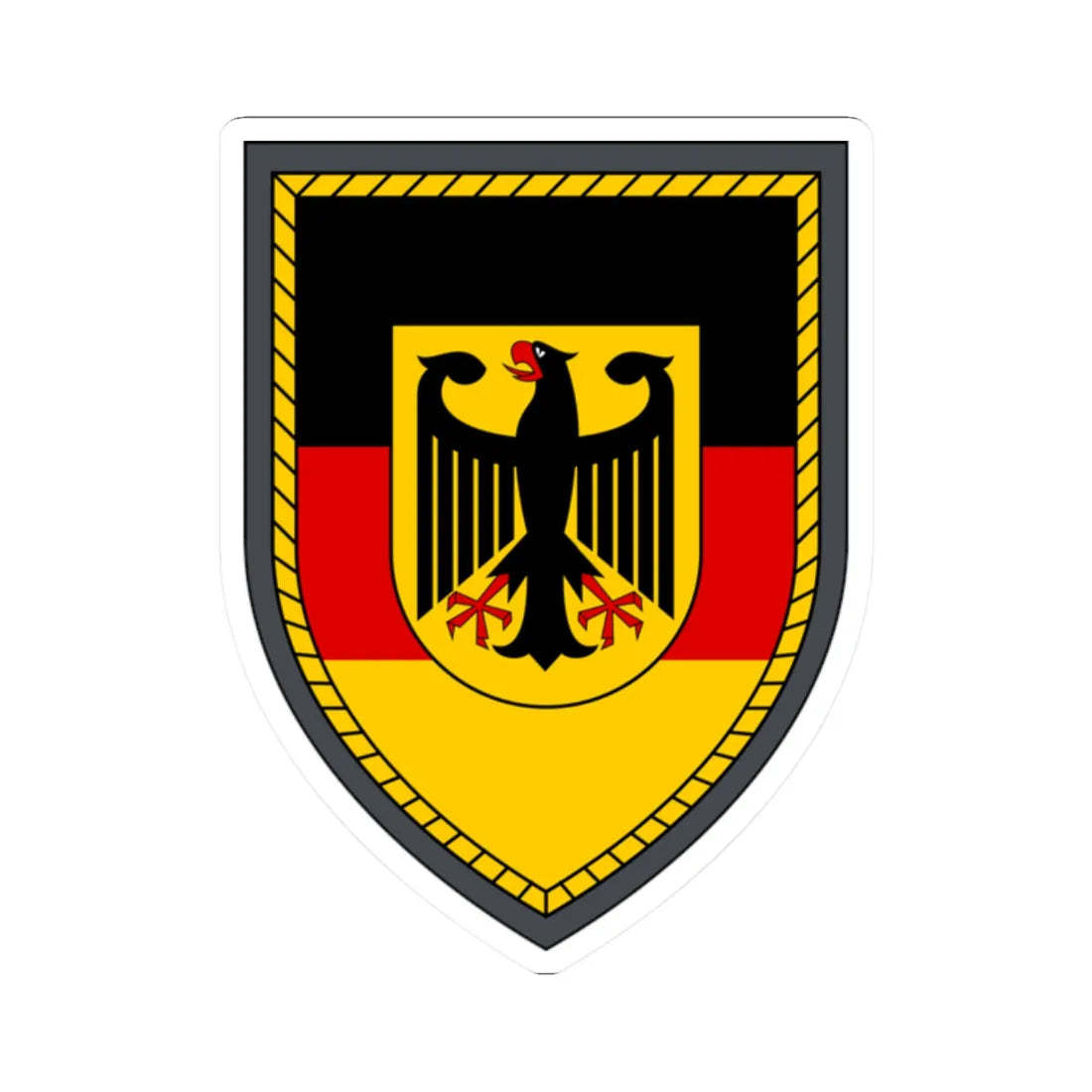 CIR Bw (Germany) (Coat of Arms) STICKER Vinyl Kiss-Cut Decal 2 Inch White - The Sticker Space