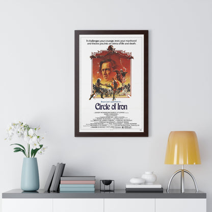 CIRCLE OF IRON 1978 - Framed Movie Poster-The Sticker Space