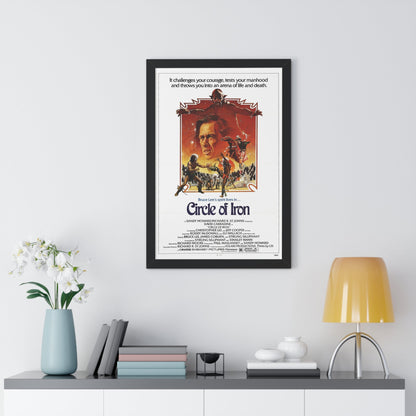 CIRCLE OF IRON 1978 - Framed Movie Poster-The Sticker Space