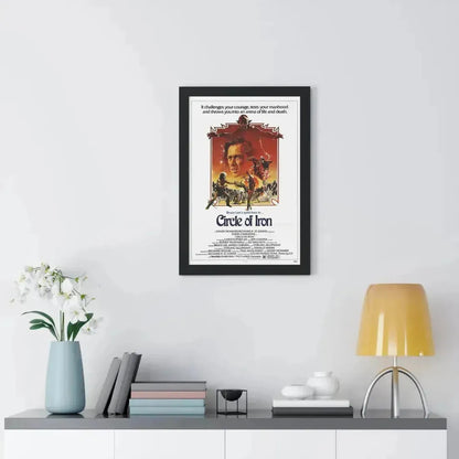 CIRCLE OF IRON 1978 - Framed Movie Poster - The Sticker Space