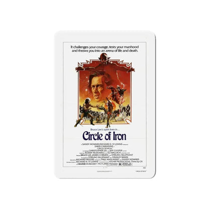 CIRCLE OF IRON 1978 Movie Poster - Refrigerator Magnet 6 Inch - The Sticker Space