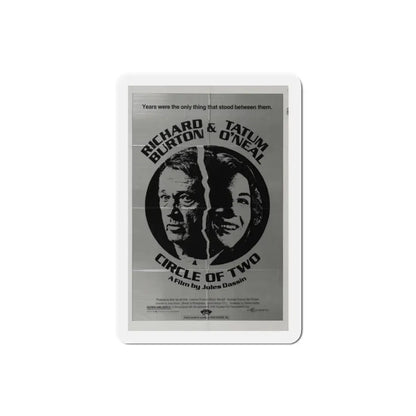 Circle of Two 1981 Movie Poster Refrigerator Magnet 2 Inch - The Sticker Space
