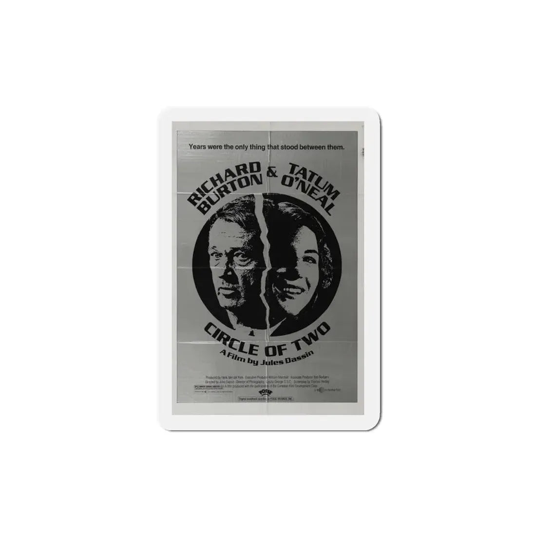 Circle of Two 1981 Movie Poster Refrigerator Magnet 4 Inch - The Sticker Space