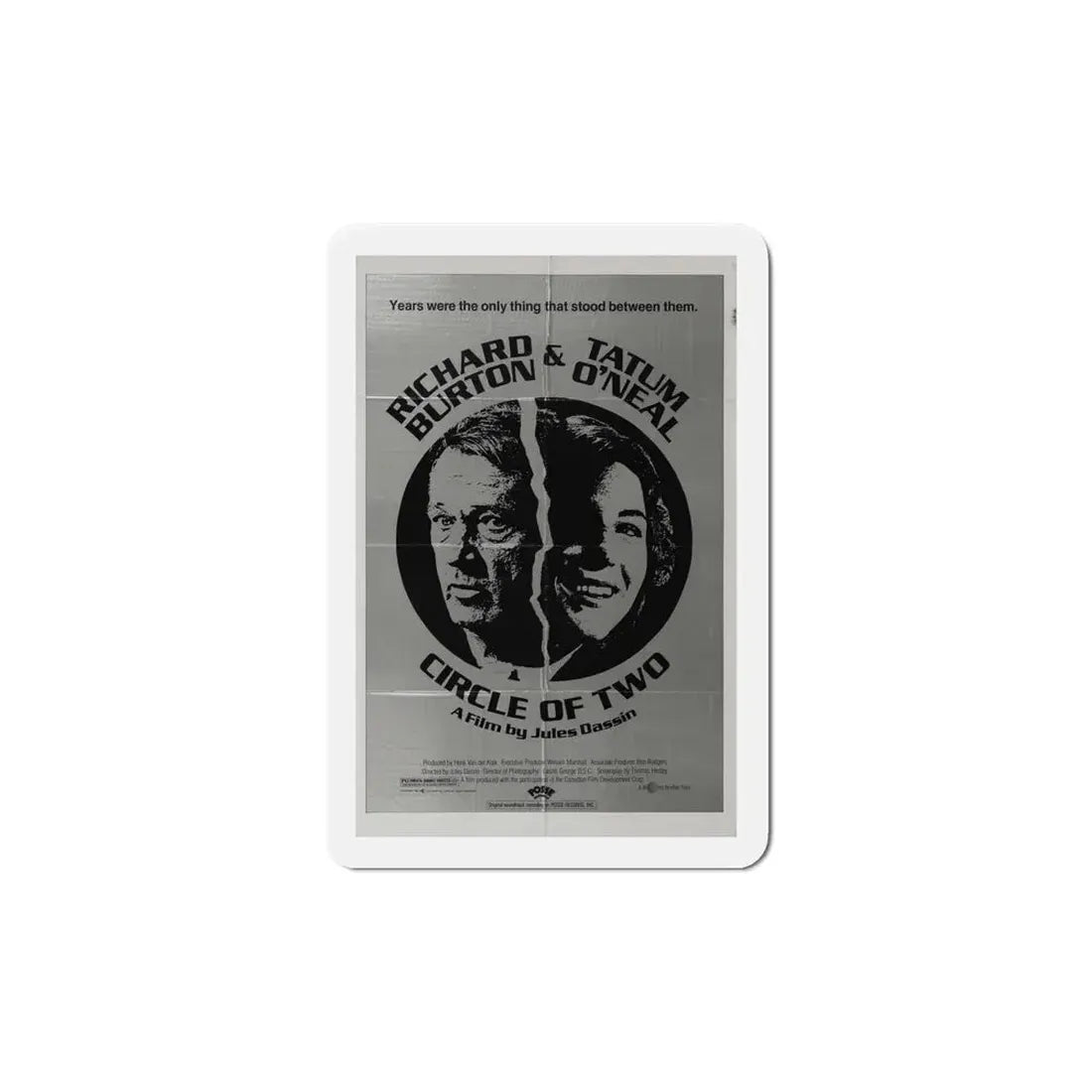 Circle of Two 1981 Movie Poster Refrigerator Magnet 6 Inch - The Sticker Space