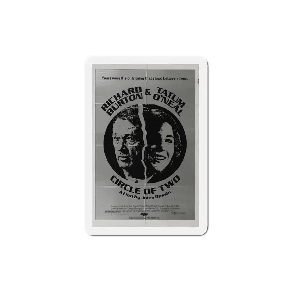 Circle of Two 1981 Movie Poster Refrigerator Magnet - The Sticker Space