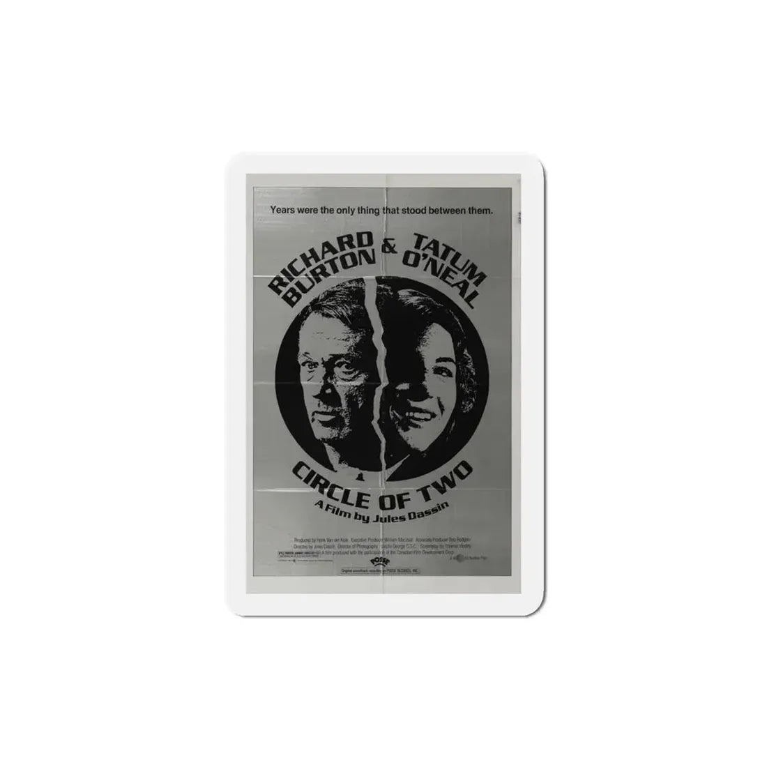 Circle of Two 1981 Movie Poster Refrigerator Magnet - The Sticker Space