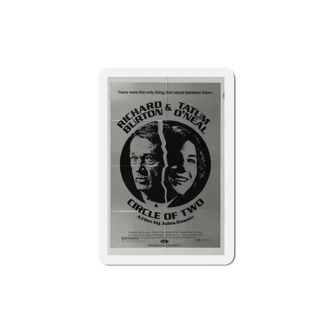 Circle of Two 1981 Movie Poster Refrigerator Magnet - The Sticker Space