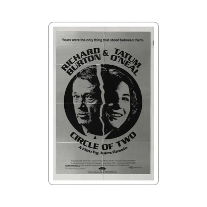 Circle of Two 1981 Movie Poster STICKER Vinyl Die-Cut Decal - The Sticker Space