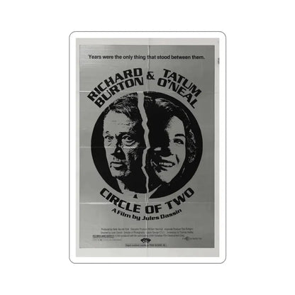 Circle of Two 1981 Movie Poster STICKER Vinyl Die-Cut Decal - The Sticker Space