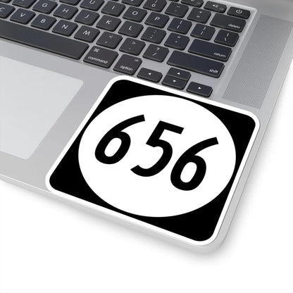 Circle sign 656 Virginia (Virginia) (Road Sign) STICKER Vinyl Kiss-Cut Decal - The Sticker Space