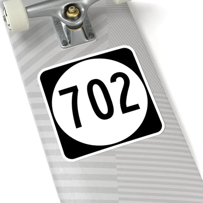 Circle sign 702 Virginia (Virginia) (Road Sign) STICKER Vinyl Kiss-Cut Decal - The Sticker Space