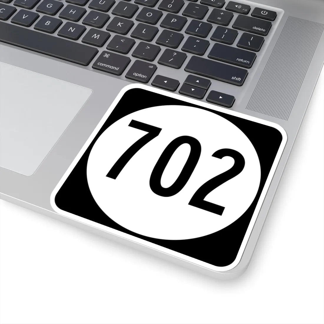 Circle sign 702 Virginia (Virginia) (Road Sign) STICKER Vinyl Kiss-Cut Decal - The Sticker Space