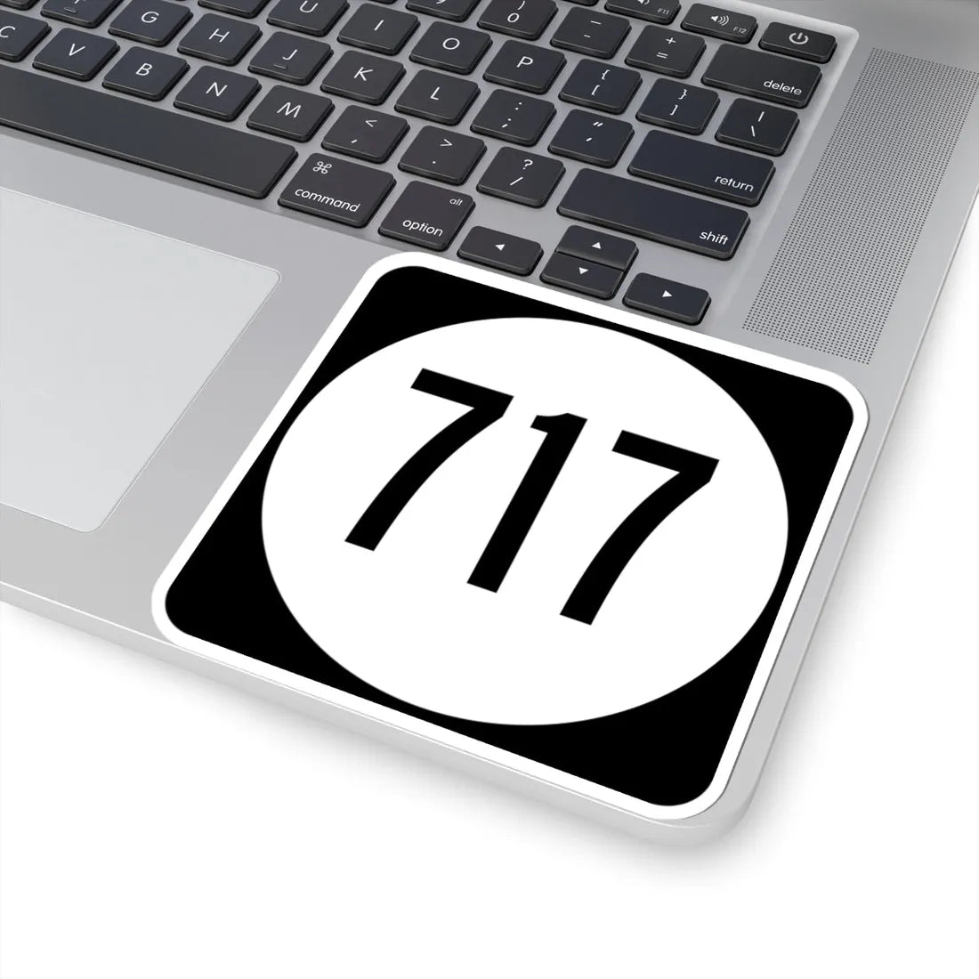 Circle sign 717 Virginia (Virginia) (Road Sign) STICKER Vinyl Kiss-Cut Decal - The Sticker Space