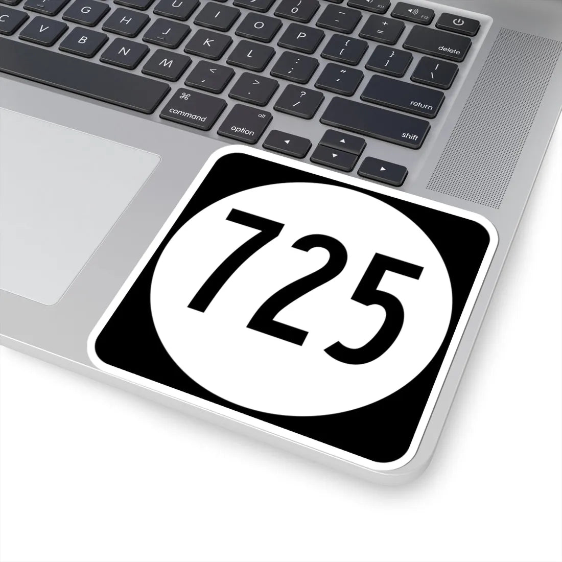 Circle sign 725 Virginia (Virginia) (Road Sign) STICKER Vinyl Kiss-Cut Decal - The Sticker Space