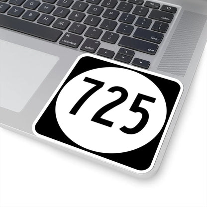 Circle sign 725 Virginia (Virginia) (Road Sign) STICKER Vinyl Kiss-Cut Decal - The Sticker Space