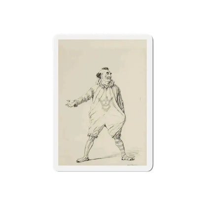 Circus Day, McClure's magazine interior illustration, September 1905 (Magazine Illustration) Refrigerator Magnet - The Sticker Space