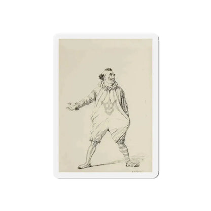 Circus Day, McClure's magazine interior illustration, September 1905 (Magazine Illustration) Refrigerator Magnet - The Sticker Space