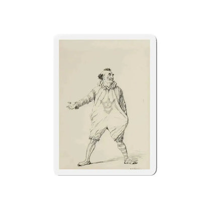 Circus Day, McClure's magazine interior illustration, September 1905 (Magazine Illustration) Refrigerator Magnet - The Sticker Space
